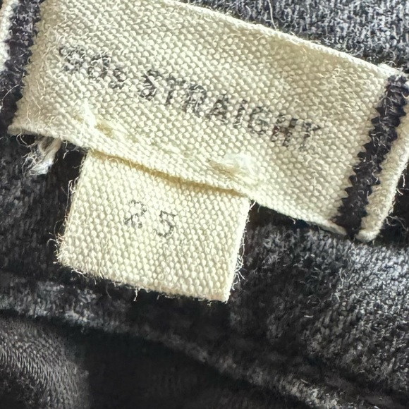 Madewell 90”s Straight Leg Classic Black Denim Jeans - Picture 9 of 12